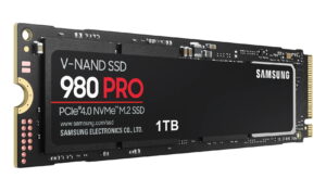 Samsung 980 Pro 1TB M.2 NVMe SSD PCIe 4.0