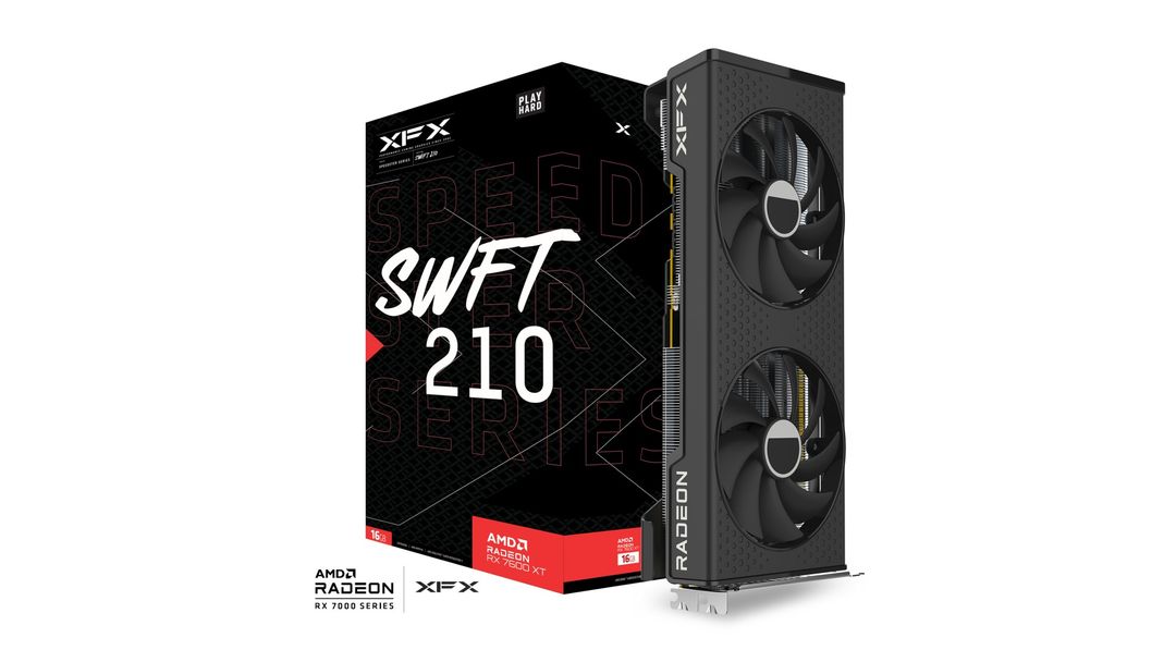 XFX SPEEDSTER SWFT 210 AMD Radeon RX 7600 XT